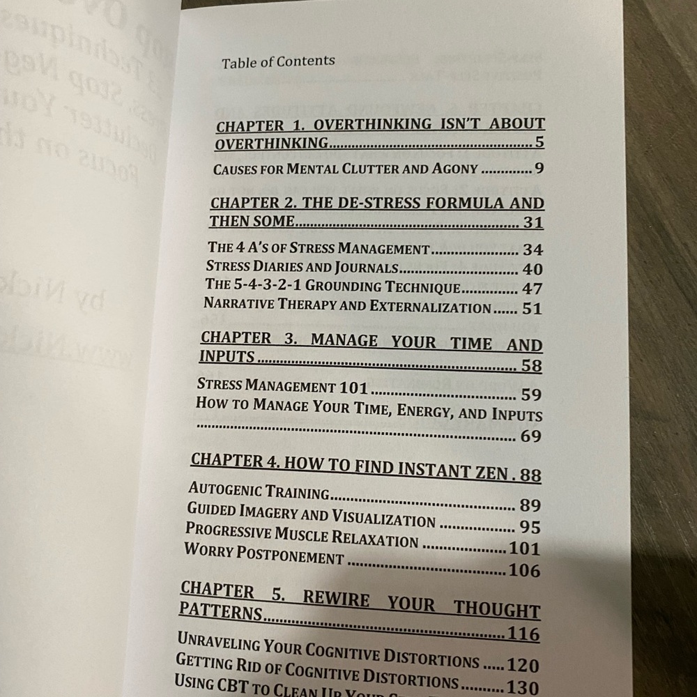 Stop Overthinking Book - Picture 3 of 4